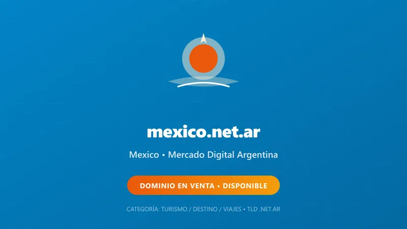 Identidad gráfica y activo digital para Mexico en Argentina